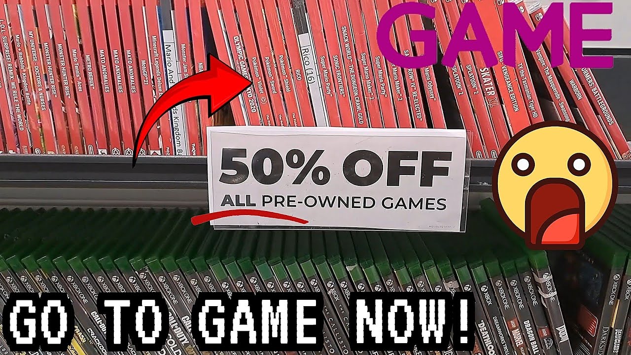 GAME's 50% Discounts are INSANE!!