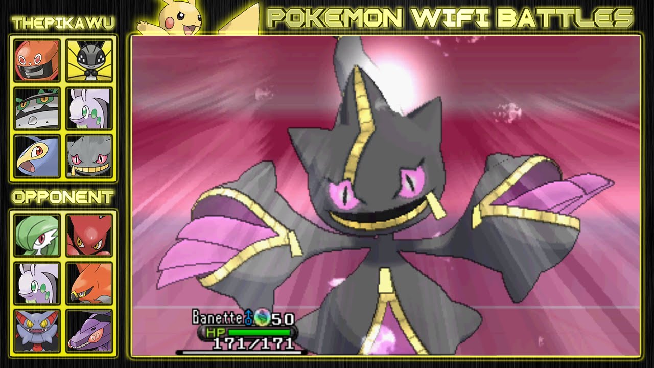 Banette's Ominous Threat! (Pokemon X and Y Wifi Battle)