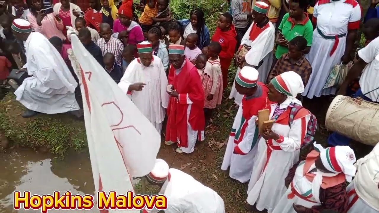 RISWA!! RISWA!! How African Divine Church (ADC) cast out demons before baptism #kenyanvillagelife