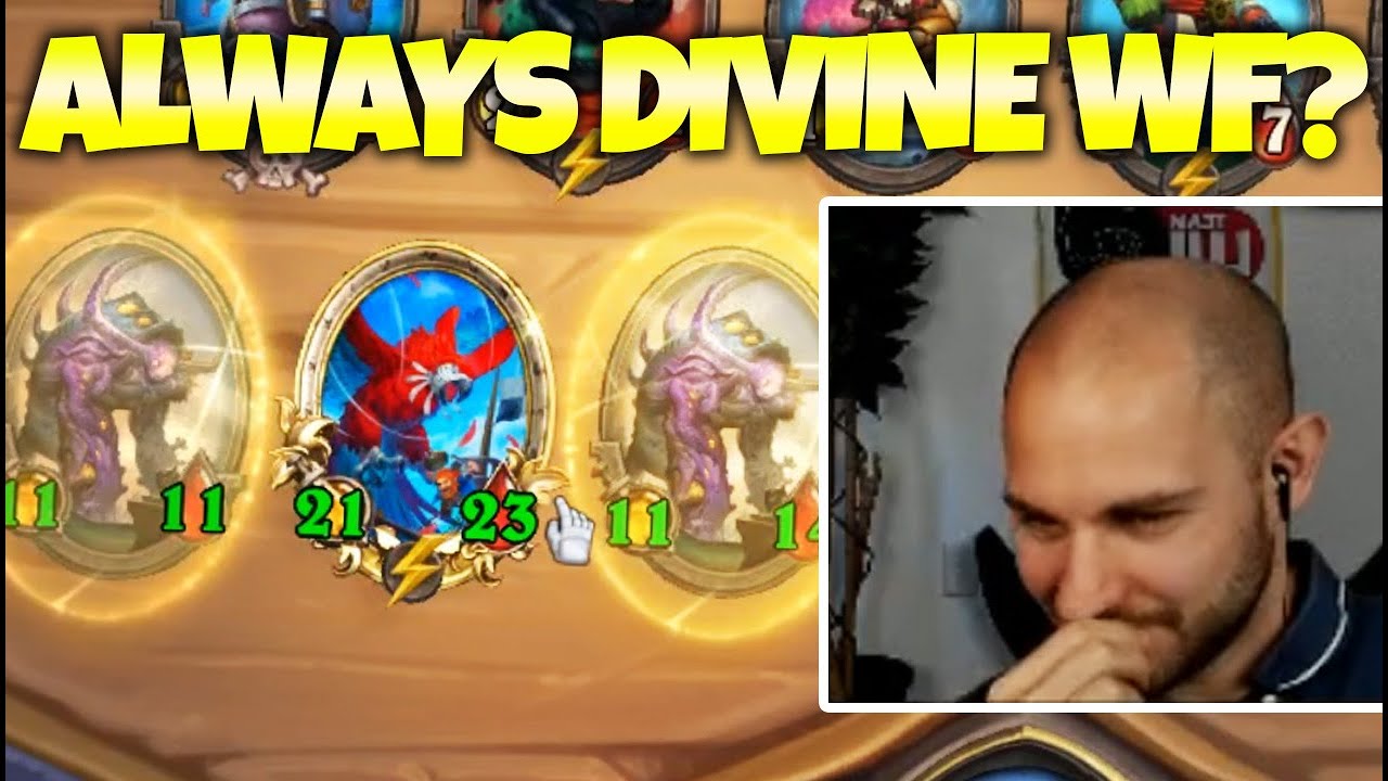 New Amalgam Always Divine Windfury?? ft. Firebat | Zalae Hearthstone Battlegrounds