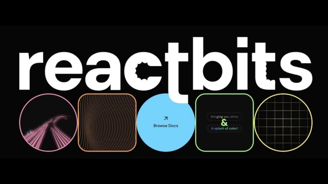 Unlock Stunning UI Animations with React Bits &mdash; Free React Component Library!