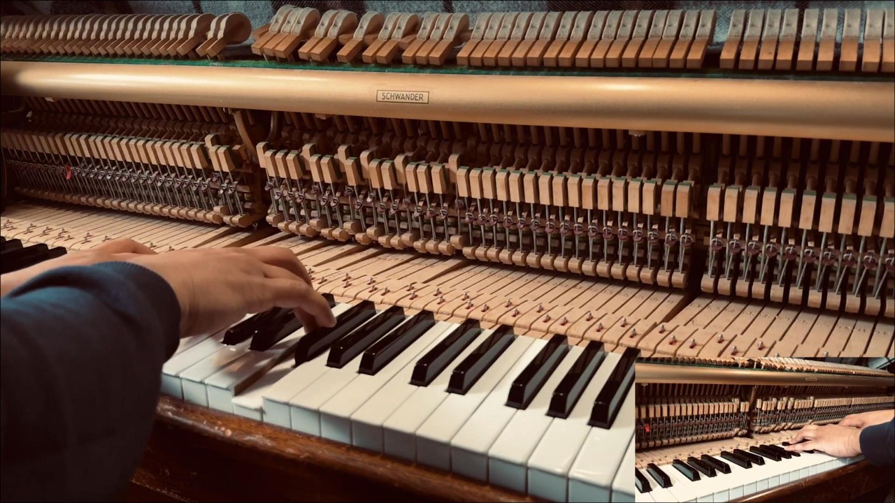 52 Minutes of Relaxing Piano For You (live action on 100 year old piano)