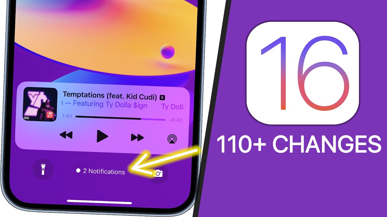 iOS 16 - 110+ New Features & Changes!