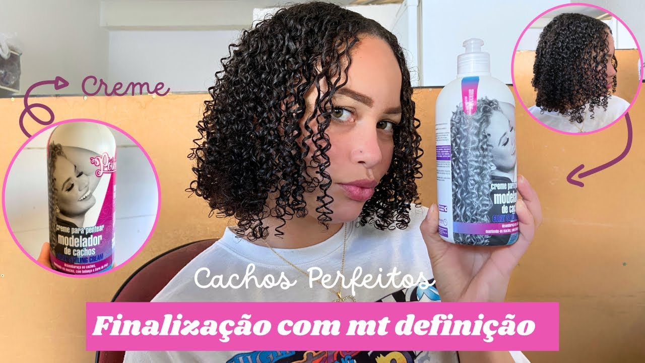 TESTEI O CREME DE PENTEAR MODELADOR DE CACHOS - SOUL POWER #curlyhair  #soulpower #cachos
