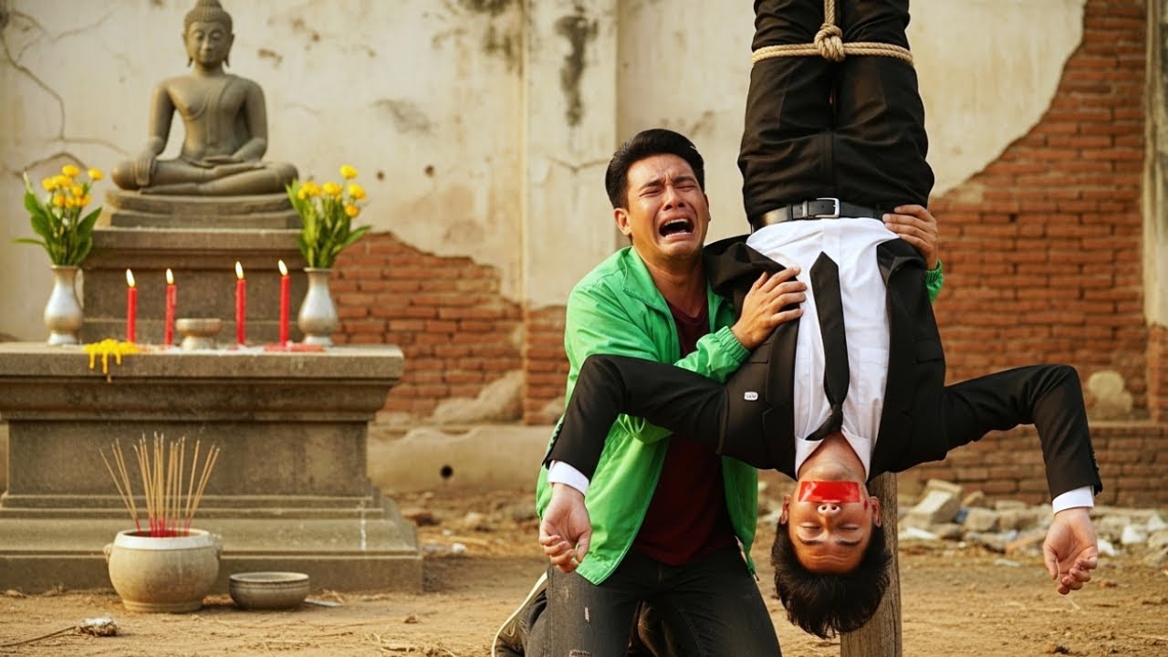มหาเศรษฐีถูกน้องชายแขวนกลับหัวในศาลเจ้า — วินมอเตอร์ไซค์ช่วยแก้มัด ผู้ทรยศสิ้นเนื้อประดาตัว