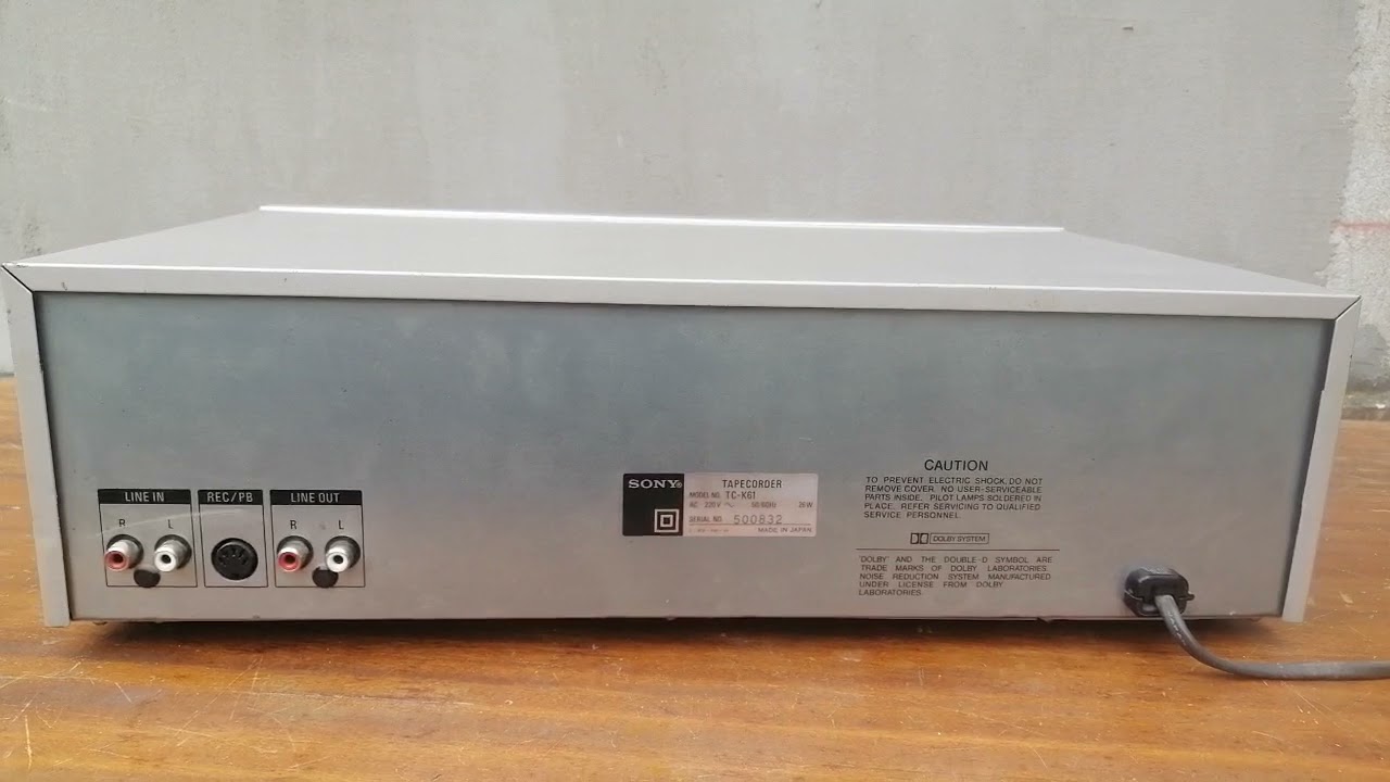 Кассетная дека Sony TC-K61
