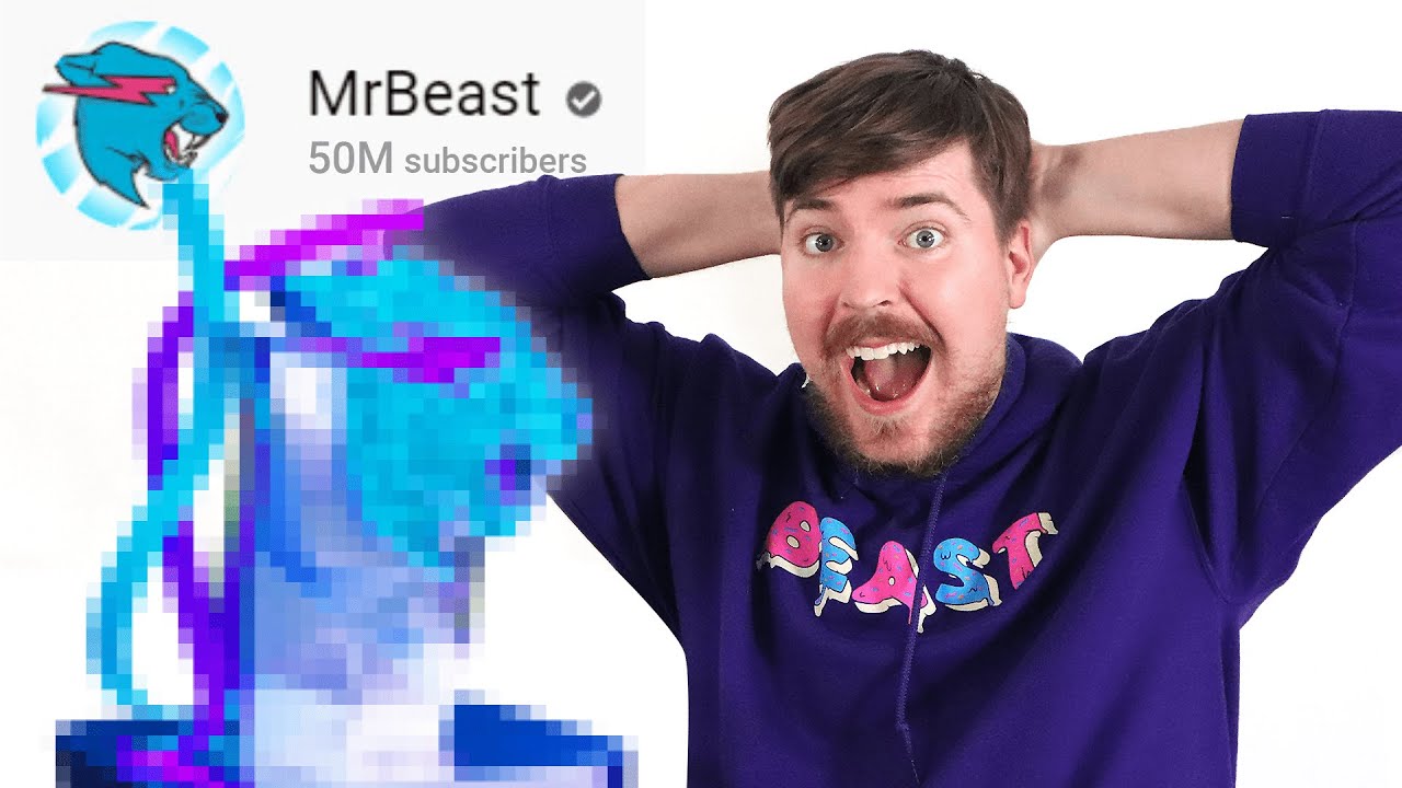Я удивил MrBeast, создав специальную кнопку воспроизведения на 50 миллионов!