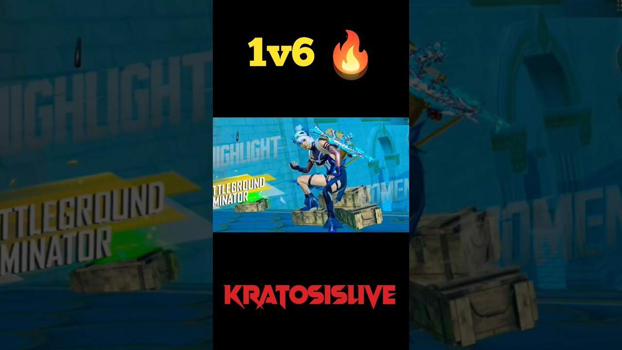 1v6 🤫 #kratosislive #trending #bgmi #pubgmobile #1v6clutch #1v5clutch #1v4 #trandingsong #1v7clutch