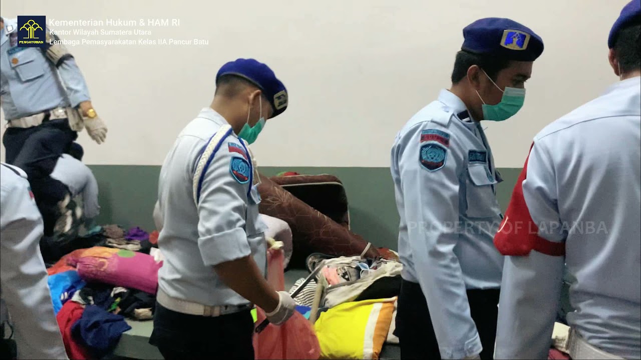 SERBU LAPAS PANCURBATU, 103 PETUGAS LAKSANAKAN RAZIA GABUNGAN