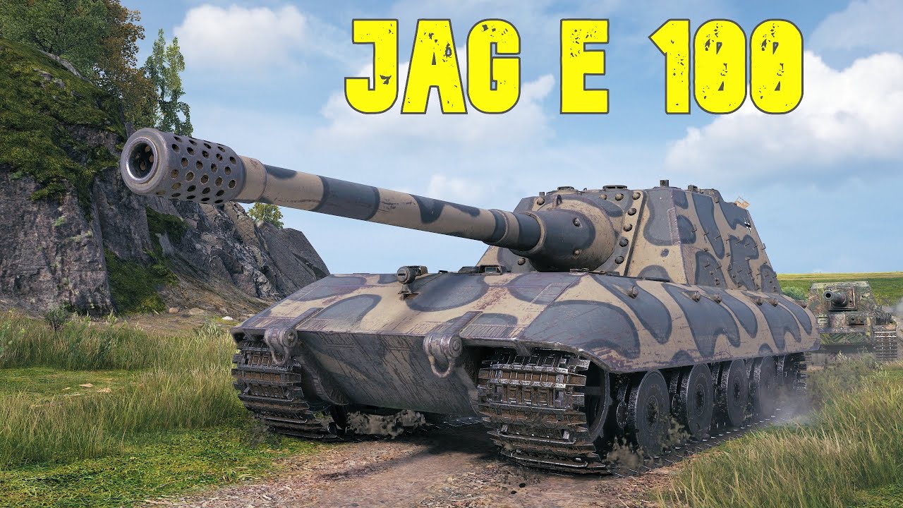 World of Tanks Jagdpanzer E 100 - 4 Kills 10,3K Damage