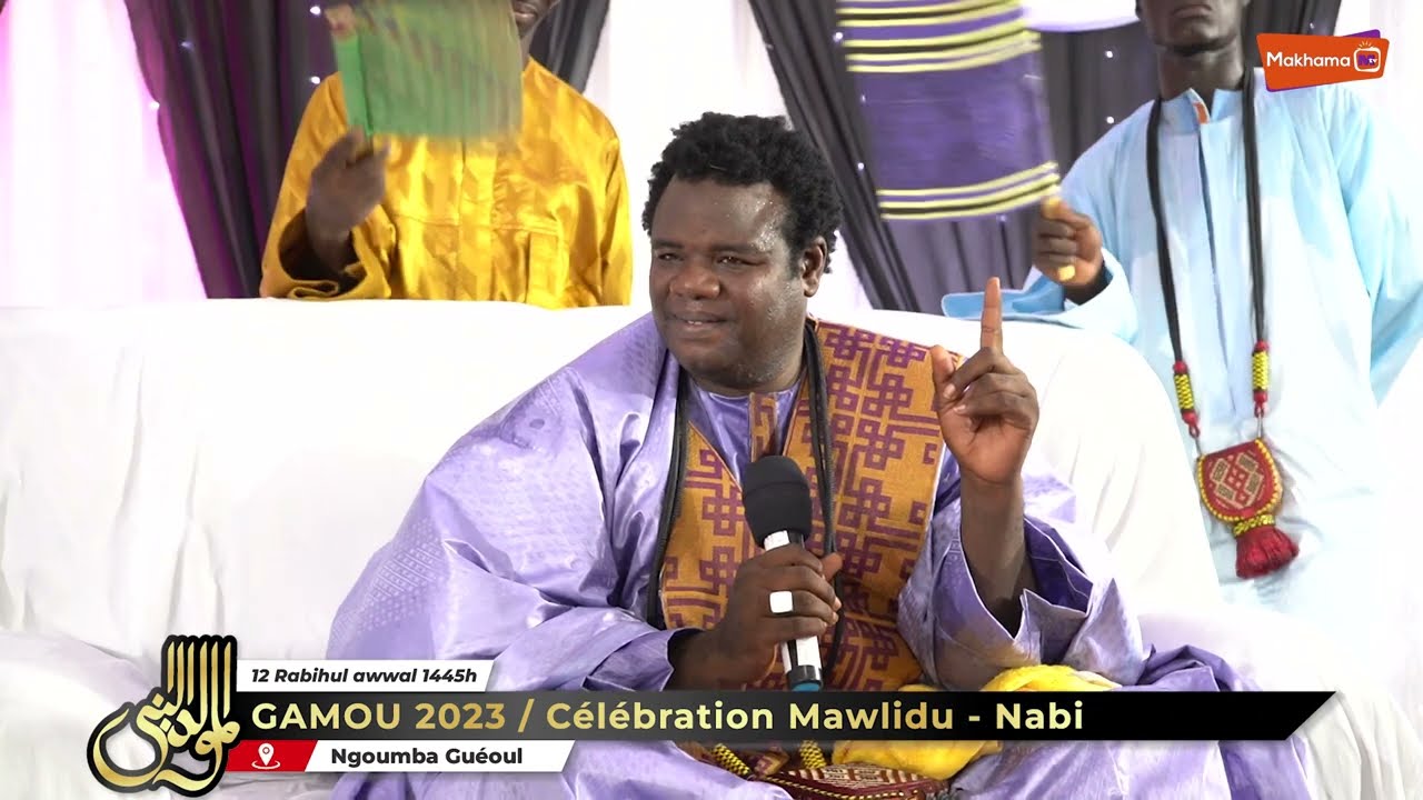 𝑪𝒆́𝒍𝒆́𝒃𝒓𝒂𝒕𝒊𝒐𝒏 𝑴𝒂𝒘𝒍𝒊𝒅𝒖-𝑵𝒂𝒃𝒊̂ - 2023 / P2 DISCOURS SERIGNE AIDARA MBACKÉ