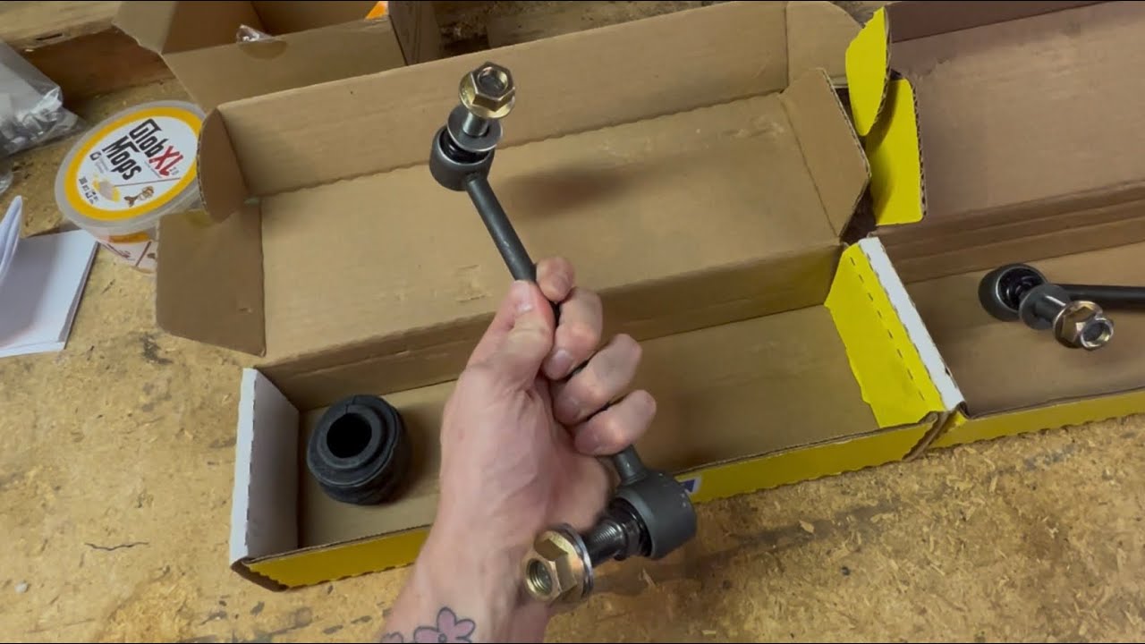 How To Replace Sway Bar Bushings And End Links On A Dodge Charger