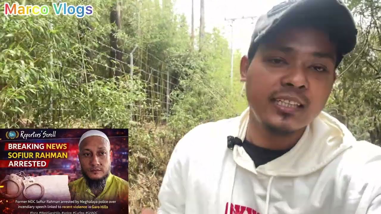 Good news Garo Hills ko Susujengjeng ongatgipa MDC Sofiur Rahman ko Arrested ka.aha tola ma Bebe 