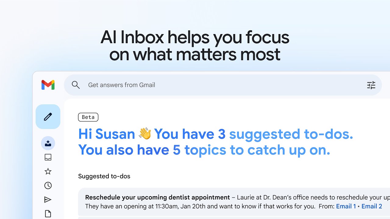 See what matters most with AI Inbox