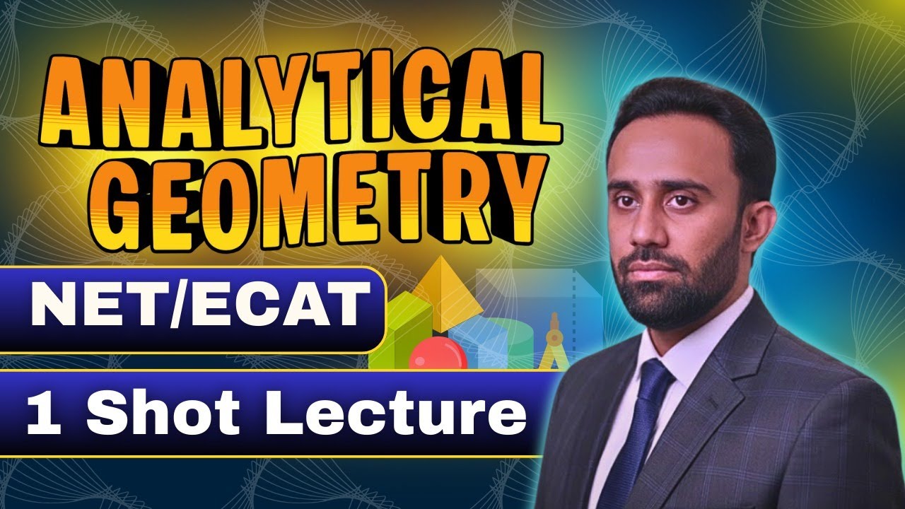 NUST NET Math Analytical Geometry One Shot Lecture I NUST NET Math Past Papers I NUST Math Prep 2026
