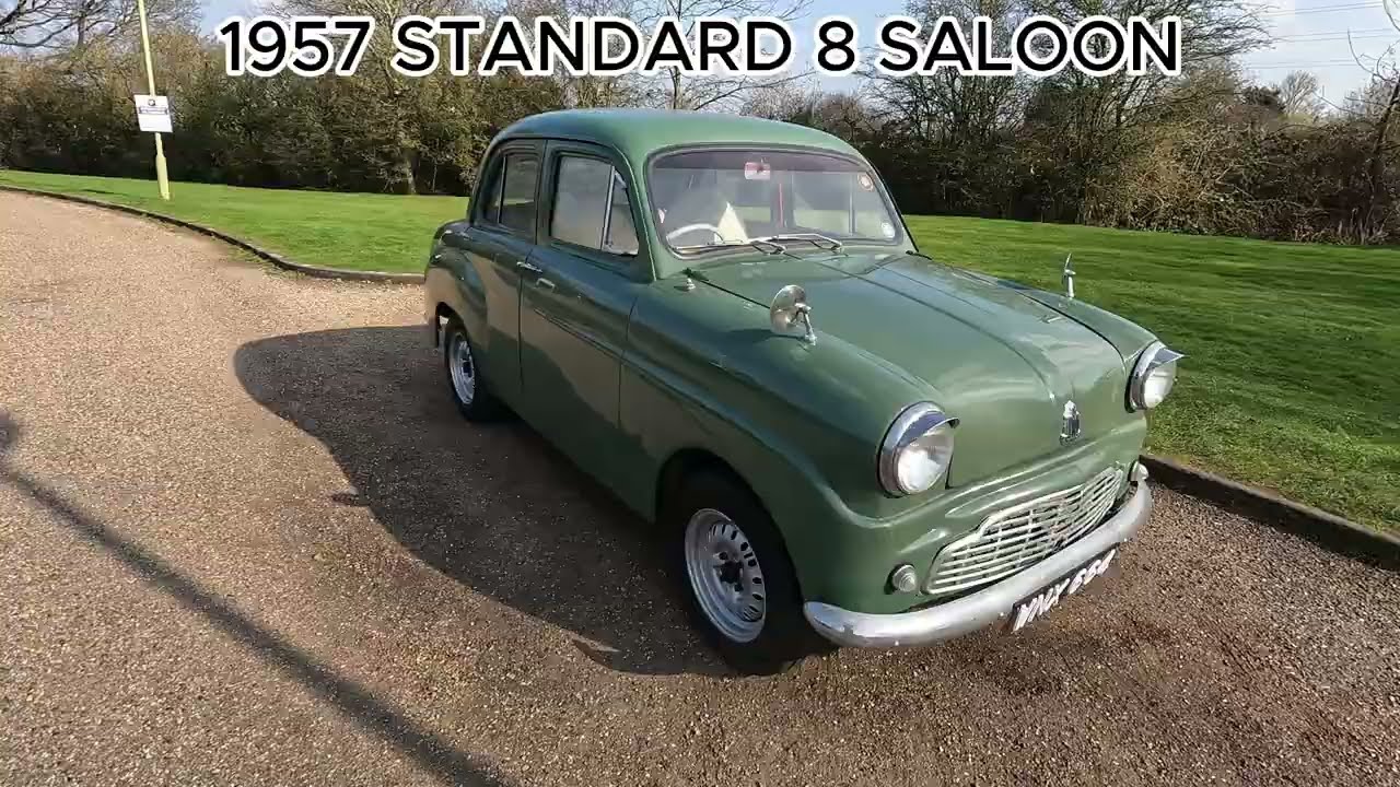1957 STANDARD 8 SALOON