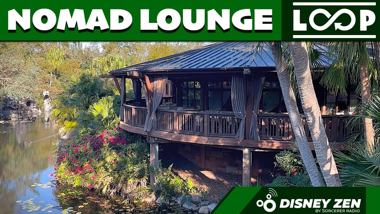 Nomad Lounge Background Music loop at Disney's Animal Kingdom