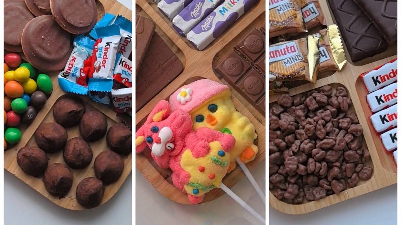 Filling Platter With Sweets ASMR