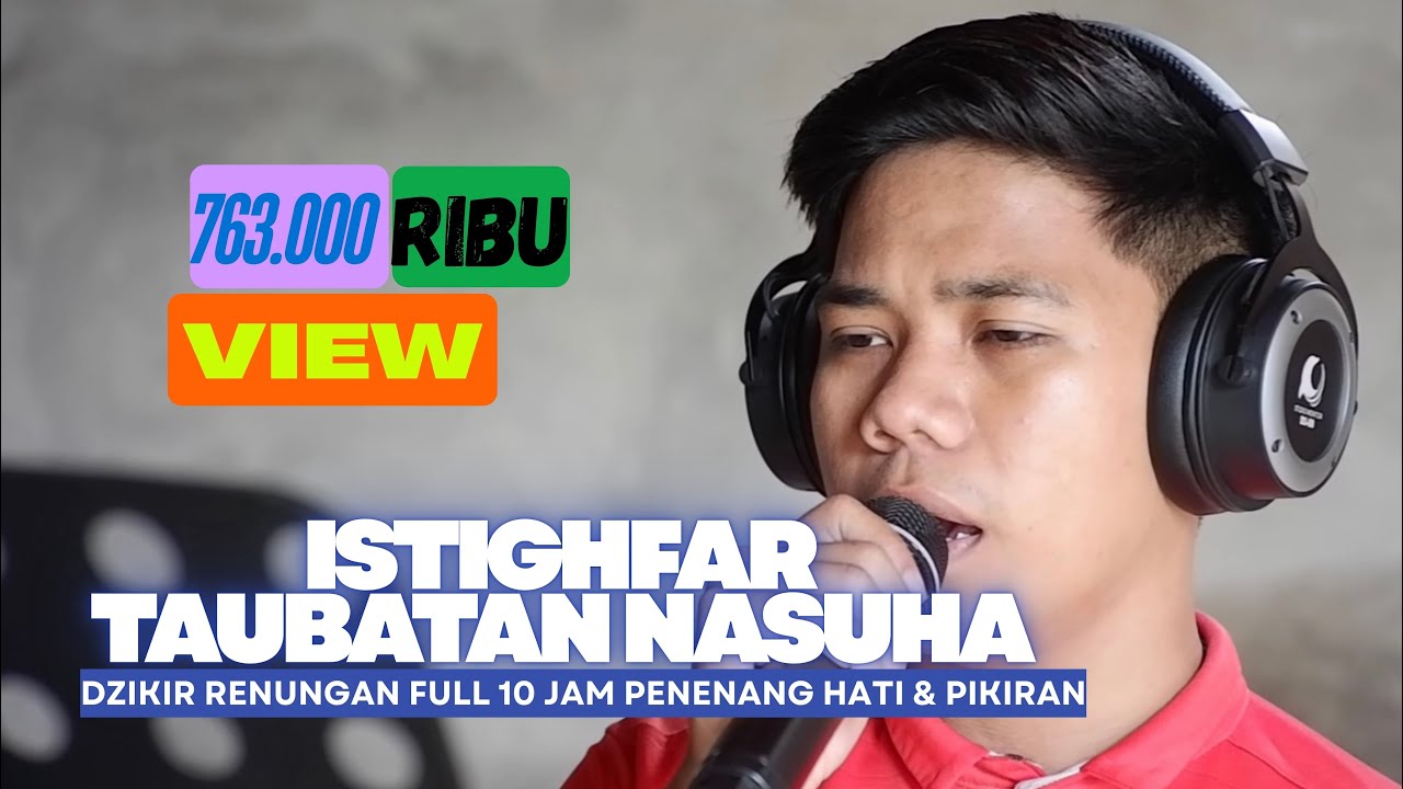 Dzikir pembuka pintu rezeki pelunas hutang - penenang hati pikiran - Dzikir Istighfar taubatan