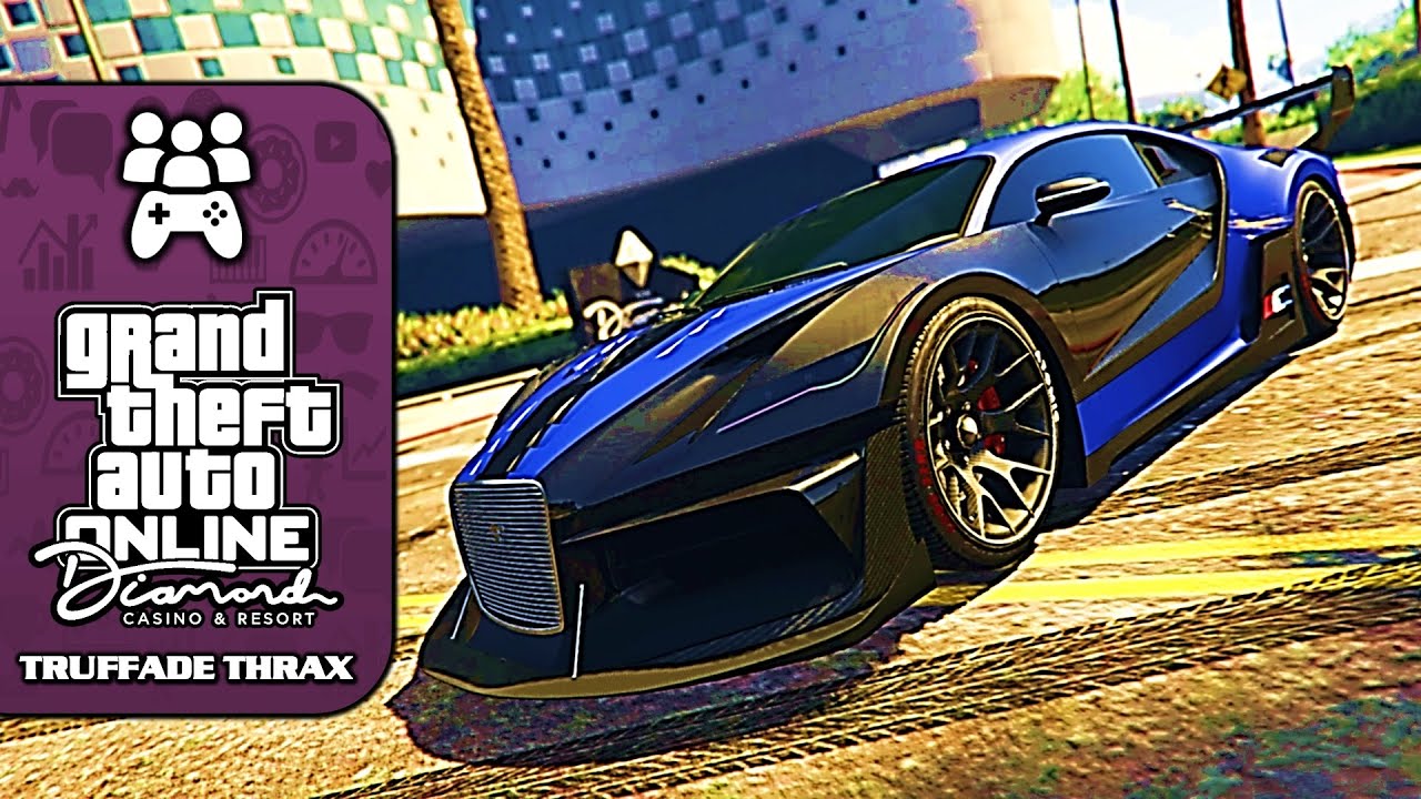 GTA Online Video - Winning the Truffade Thrax in The Diamond Casino & Resort DLC