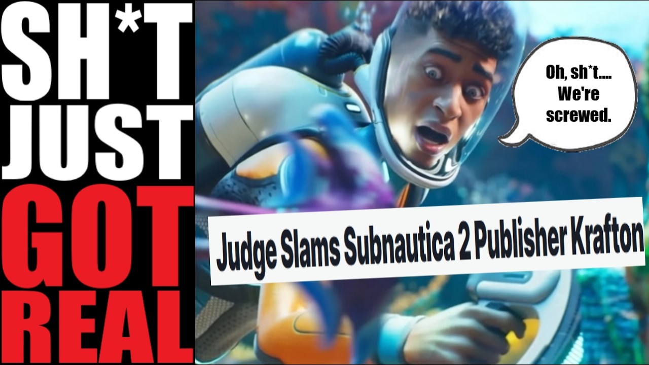 Krafton is CRUSHED by the Subnautica 2 lawsuit. They are likely on the hook for $250 million!!