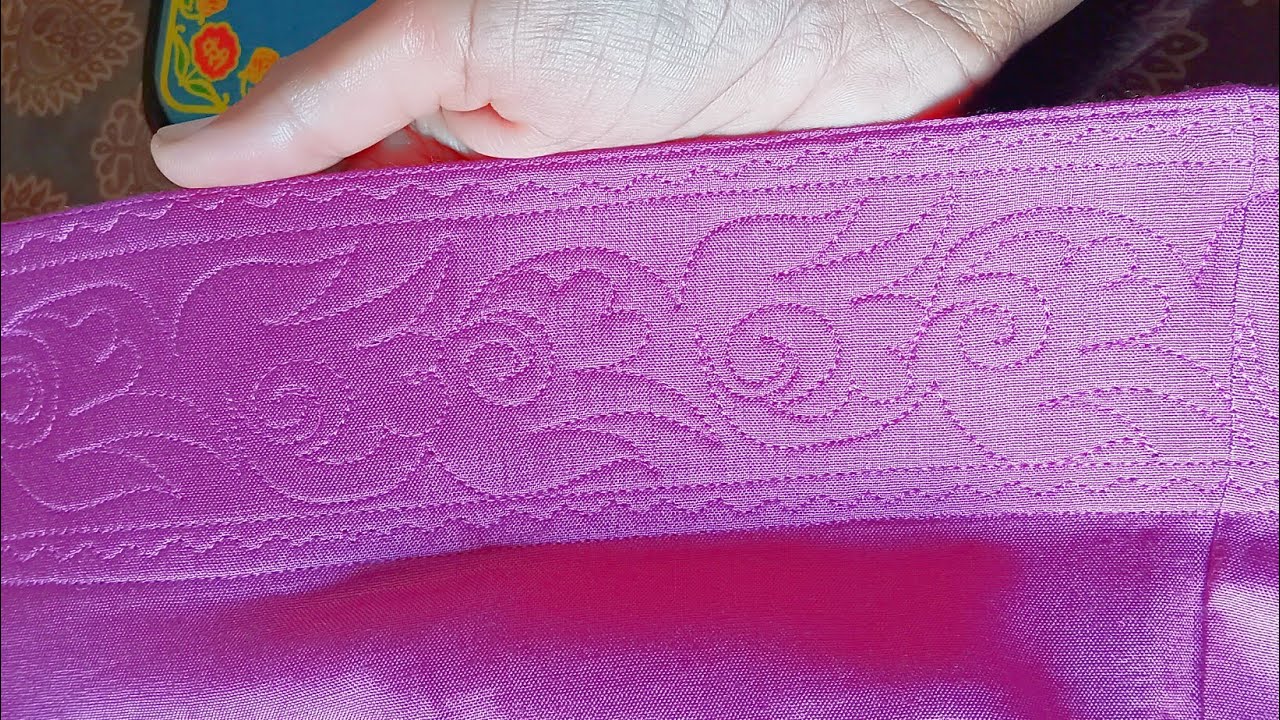 ​सीधा और सरल: आसान और सुंदर Mohri Design | Poncha Design बनाना सीखें | Salwar Mohri design