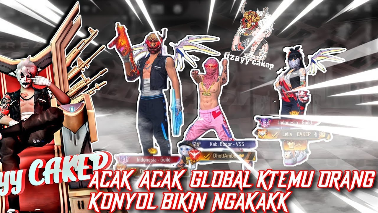 PRANK ACAK ACAK GLOBAL!! MALAH KETEMU ORANG YANG TINGKAHNYA KONYOL BIKIN KITA NGAKAKKK