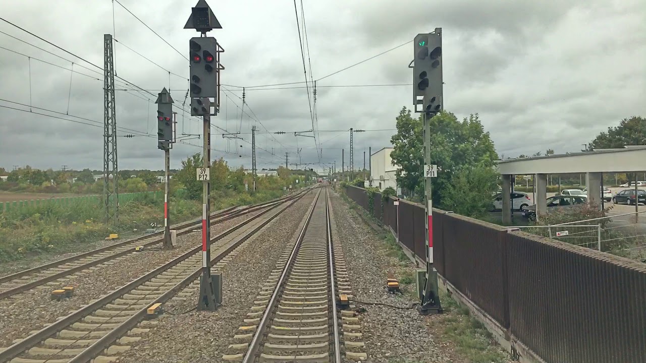 Führerstandsmitfahrt Karlsruhe Gbf - Graben Neudorf