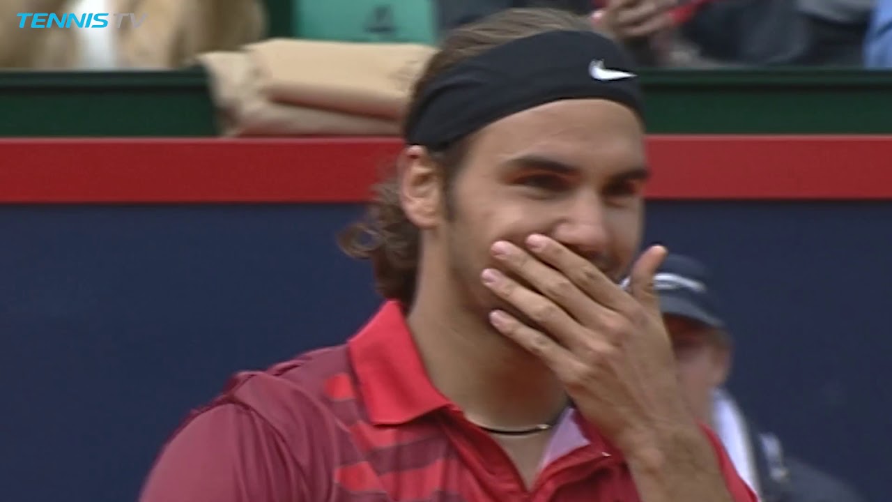 Roger Federer wins first Masters 1000 title in Hamburg 2002
