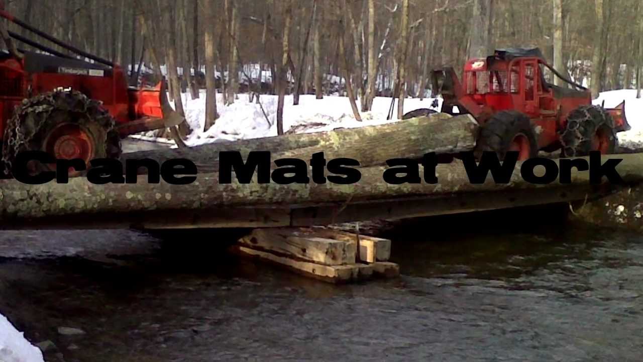 We build crane mats, a lot of crane mats.