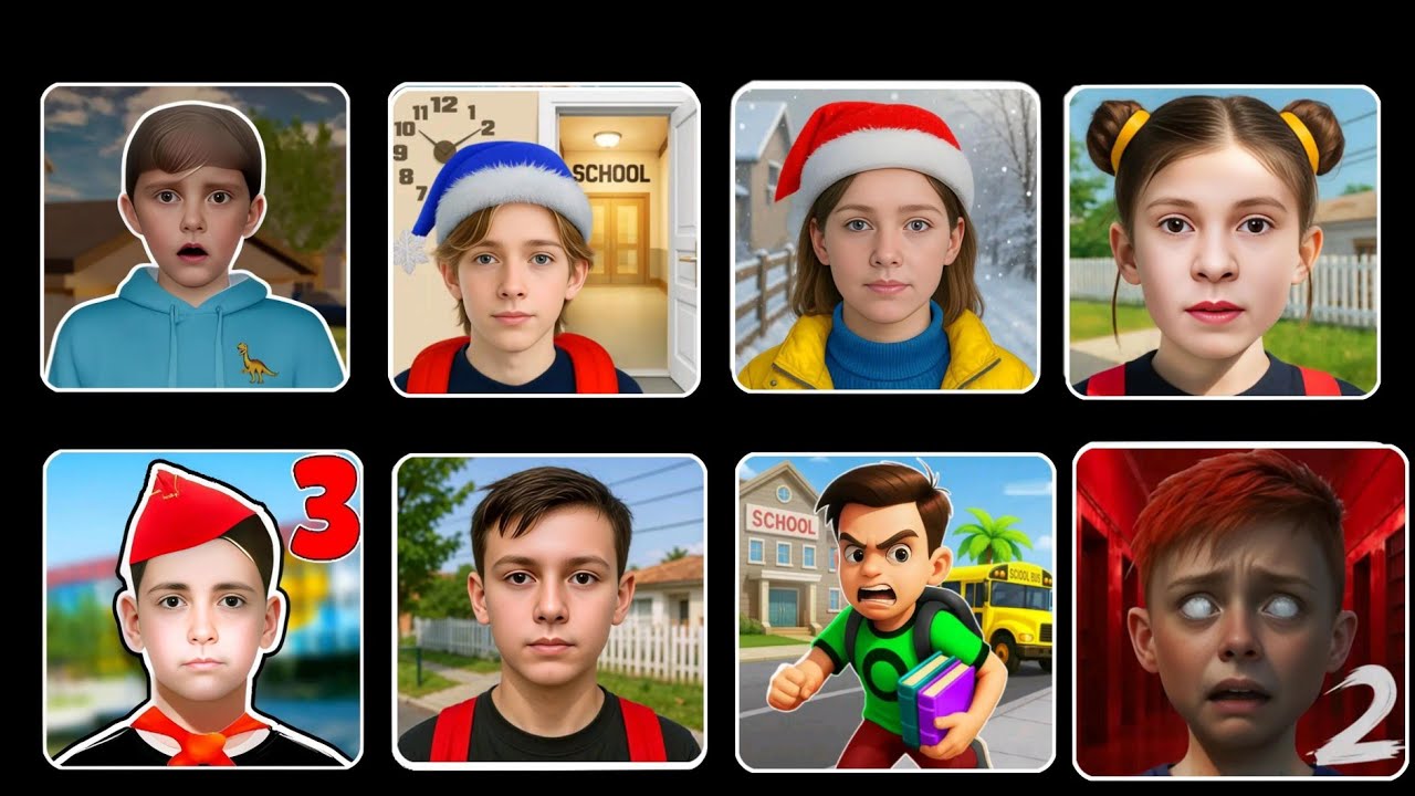 Schoolboy Prank Escape 3D, Runaway Boy 2 Horror Escape, Boy Stealth Escape,Schoolboy Minecraft