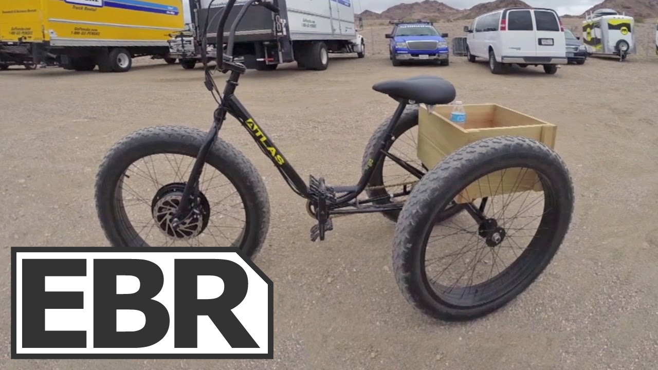 E-BikeKit E-Trike Kit Video Review - Electric Sun Bicycles Fat Trike Conversion