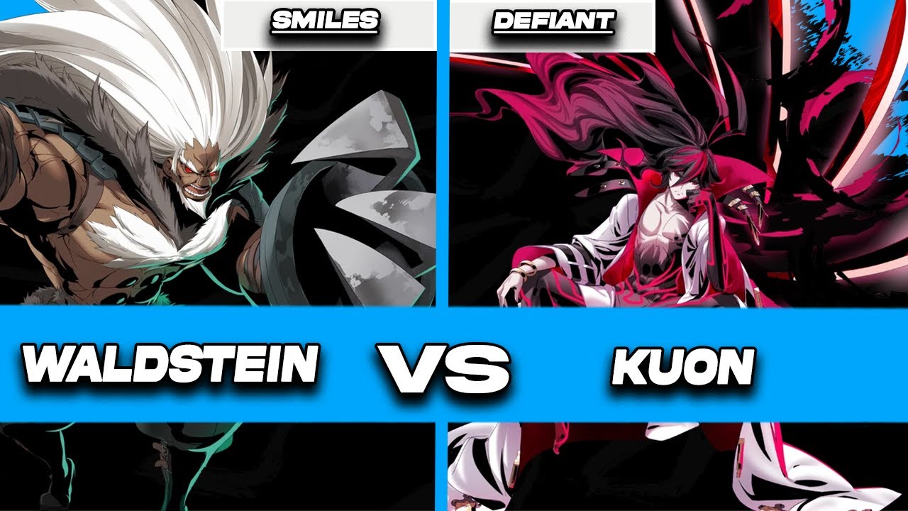Under night in birth 2 sys:celes, Waldstein vs Kuon (Smiles vs Defiant) Grand Final, (アンダーナイト)!