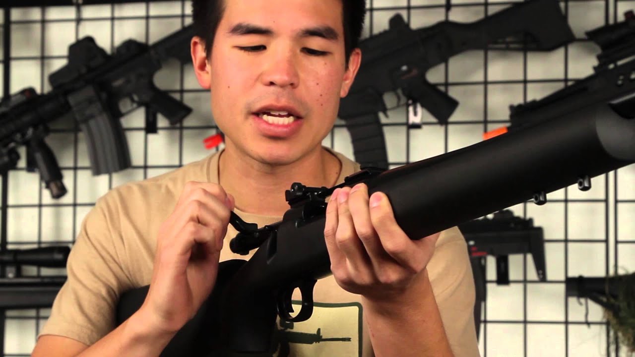 Airsoft GI - KJW Full Metal M700 Bolt Action Gas Sniper Rifle Review