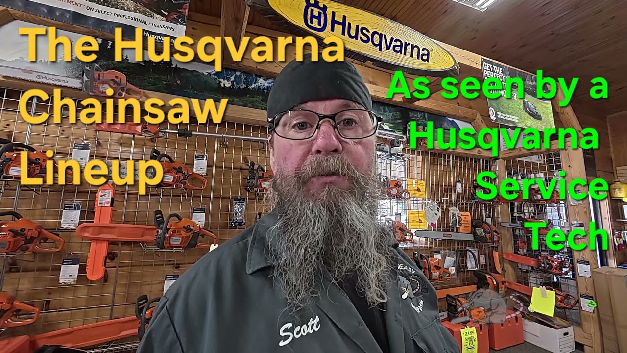 Линейка бензопил Husqvarna