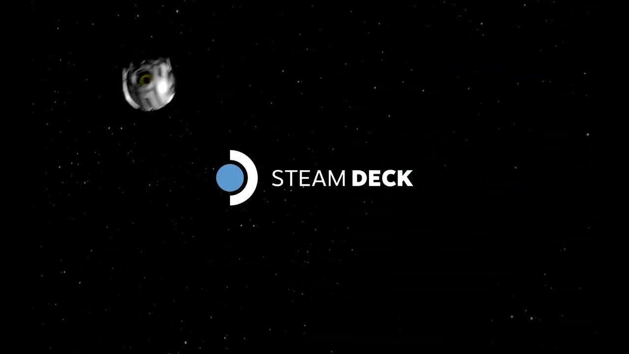 Portal 2 SPAAAAAACE Steam Deck Boot Animation