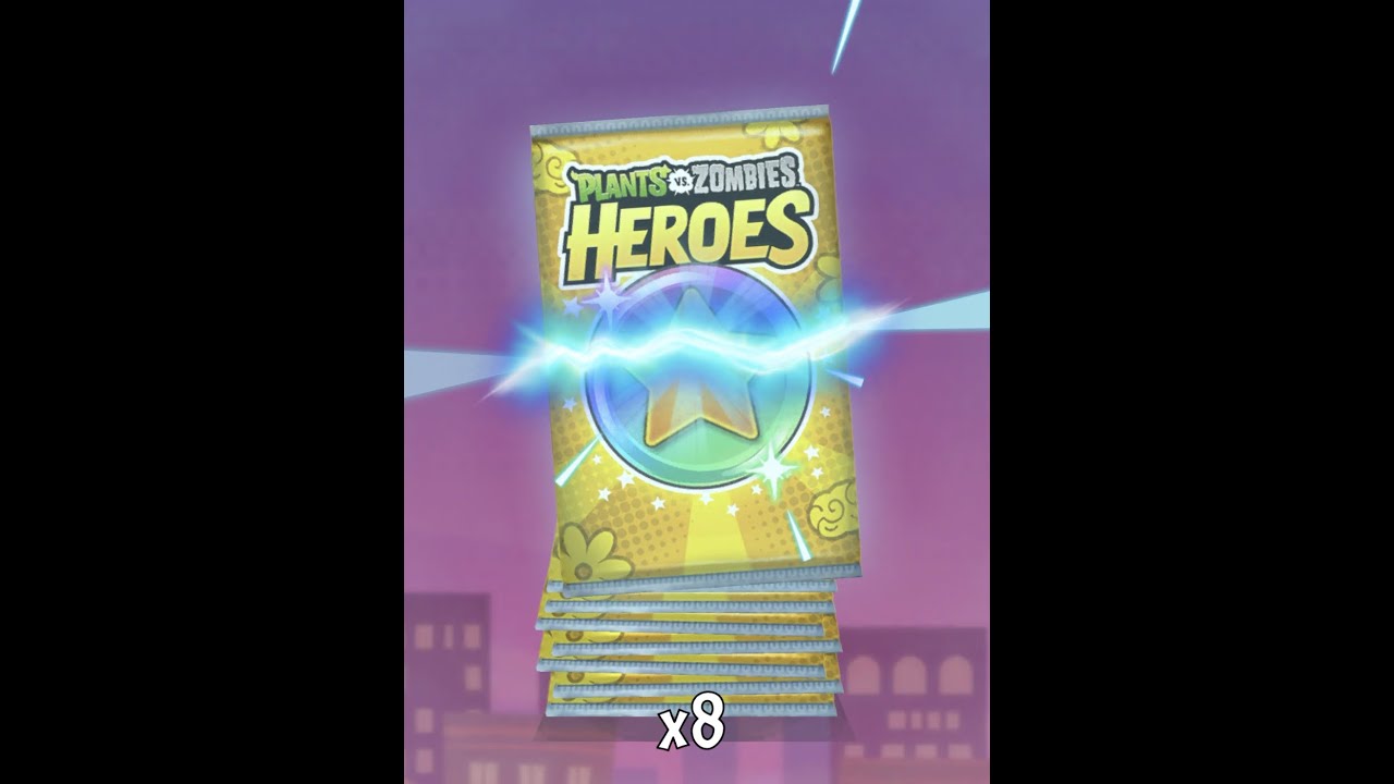 PVZ HEROES ULTIMATE LEAGUE PACK OPENING (8 LEGENDARYS 😱😱😱)
