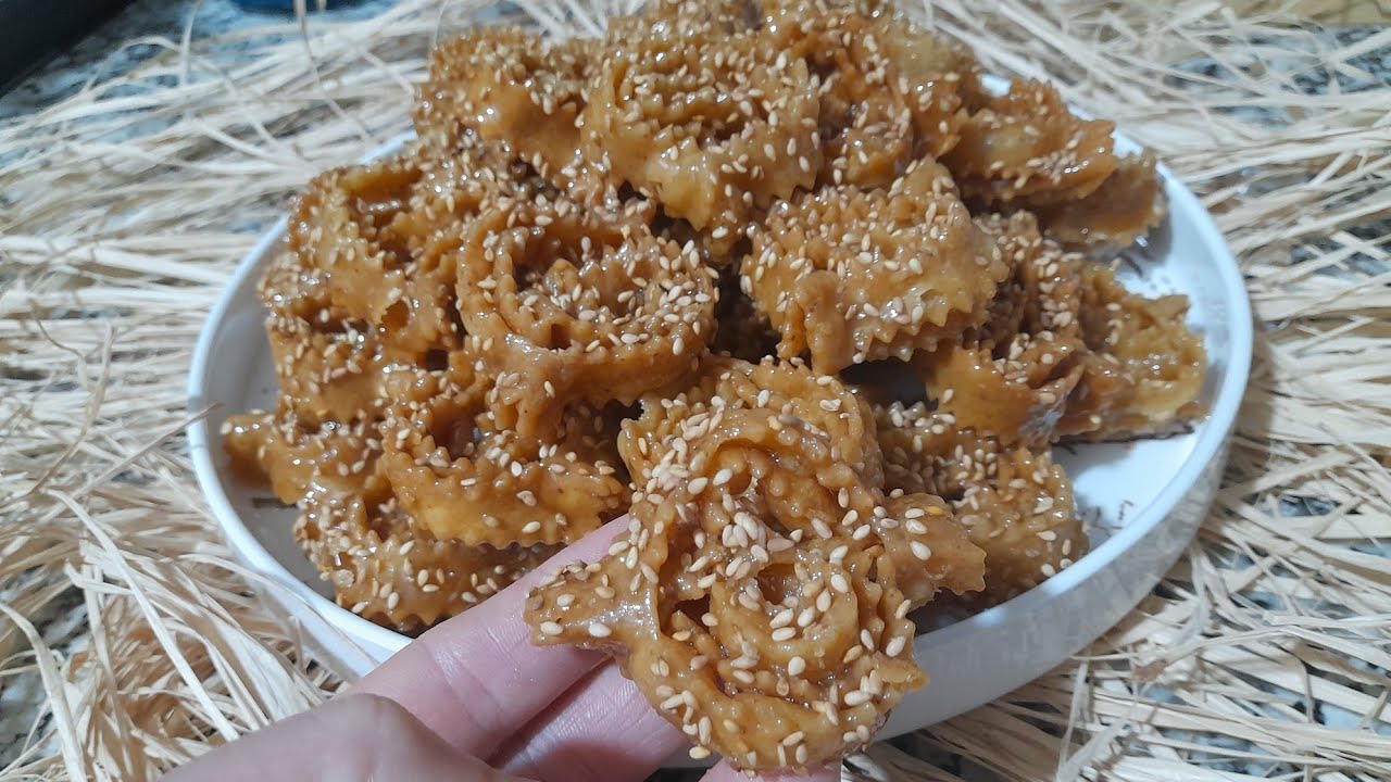 معسلات رمضان 💥شباكية معلكة كتدوب ذوبان فالفم😋 ناجحة مقادير مضبوط مع طريقة التشباك 👌