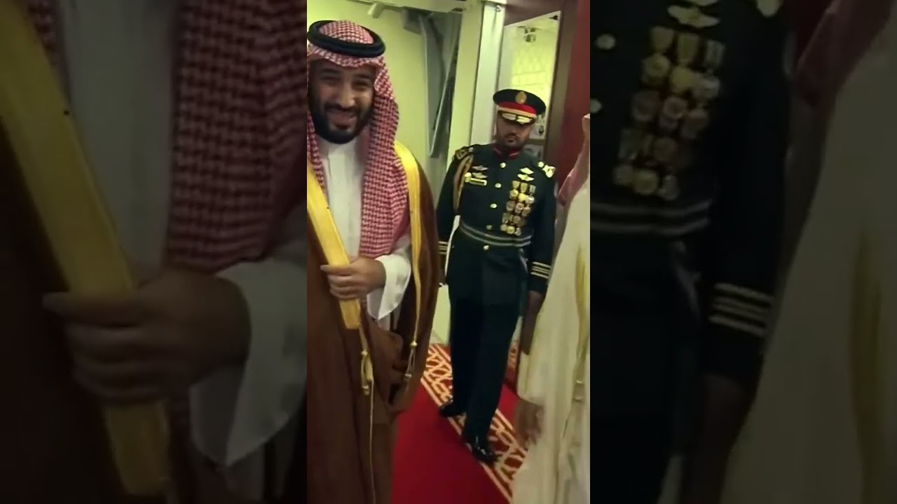 Sheikh Mohammed Bin Zayed And Saudi Arabia Crown Prince Mohammed Bin Salman Throwback