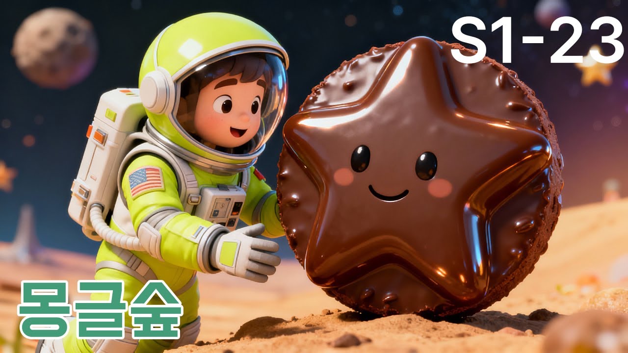 친구들아 모여라 시리즈 1-23화｜꼬마 우주 비행사 🚀｜빙글빙글 우주 놀이터｜어린이 동요