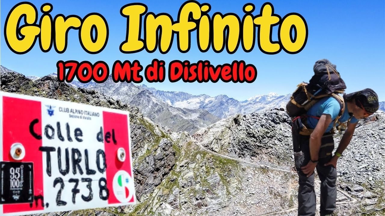 UNA SALITA INFINITA  Passo del Turlo 2738 Mt  Val Quarazza