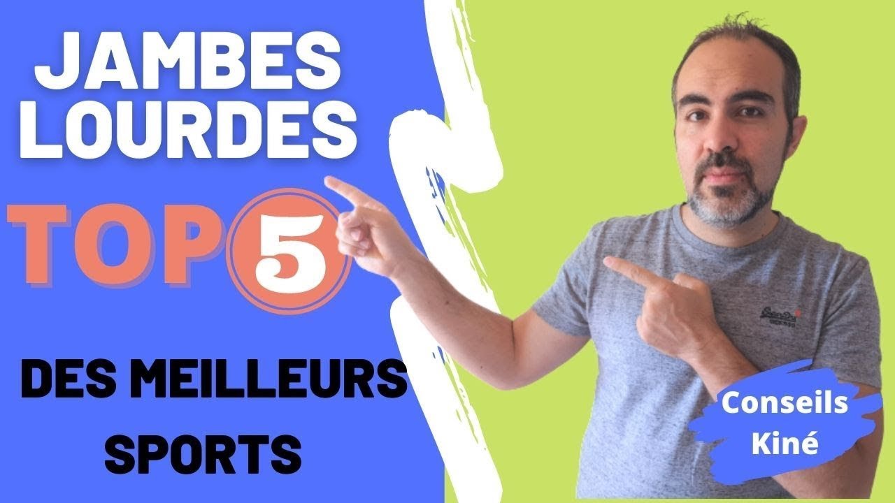 [JAMBES LOURDES] : TOP 5 des meilleurs sports contre l’insuffisance veineuse