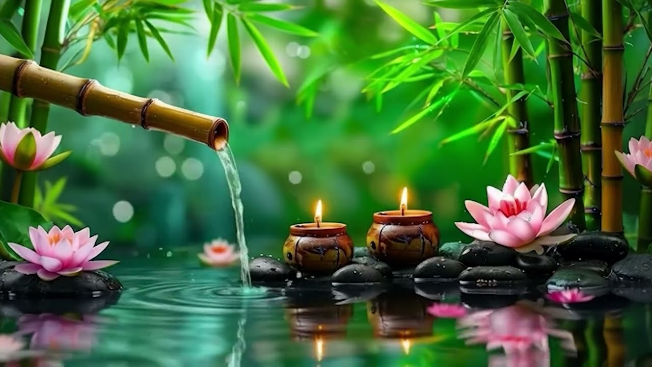 Relaxing Music with Water Sounds for Stress Relief 🌿 Relieve depression