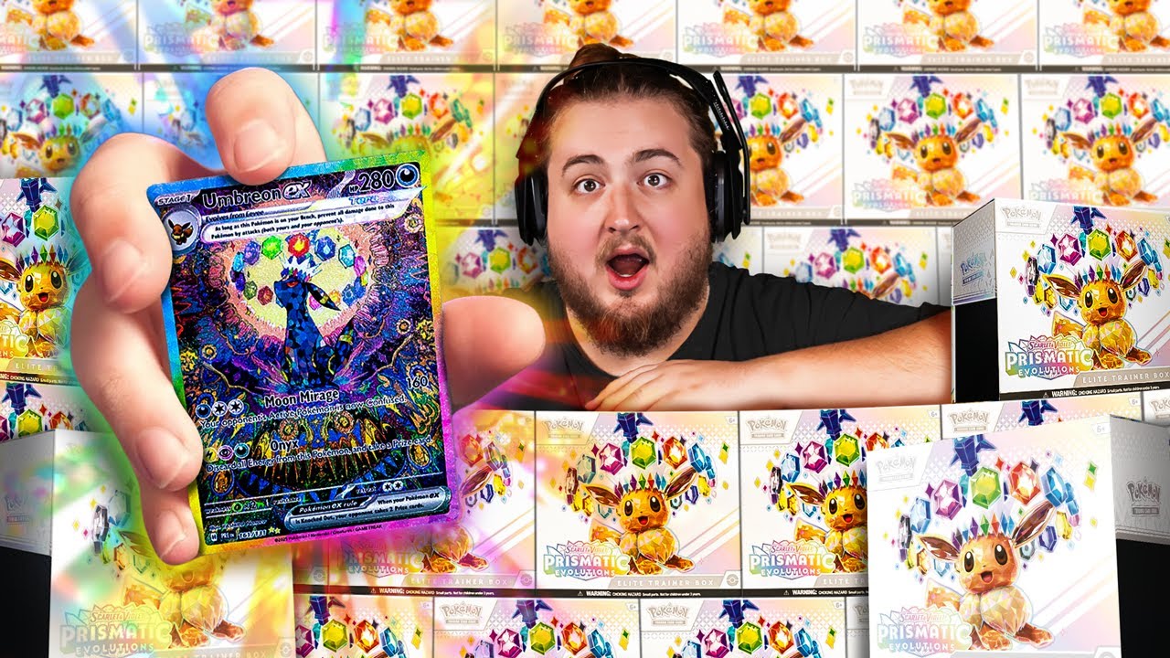 I Opened 20 Prismatic Evolutions Boxes