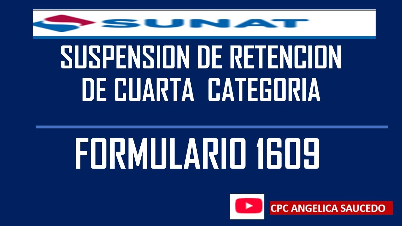 SOLICITUD DE SUSPENSION DE CUARTA CATEGORIA