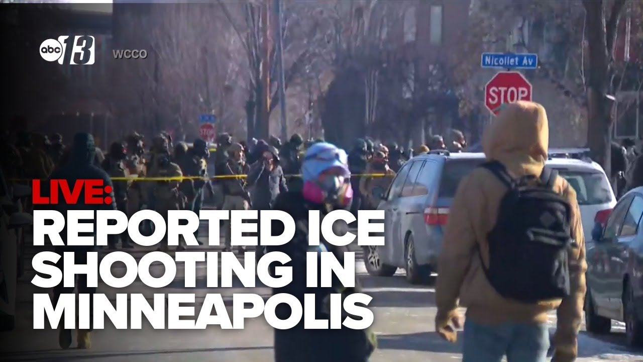 LIVE: Reported ICE shooting scene in Minneapolist