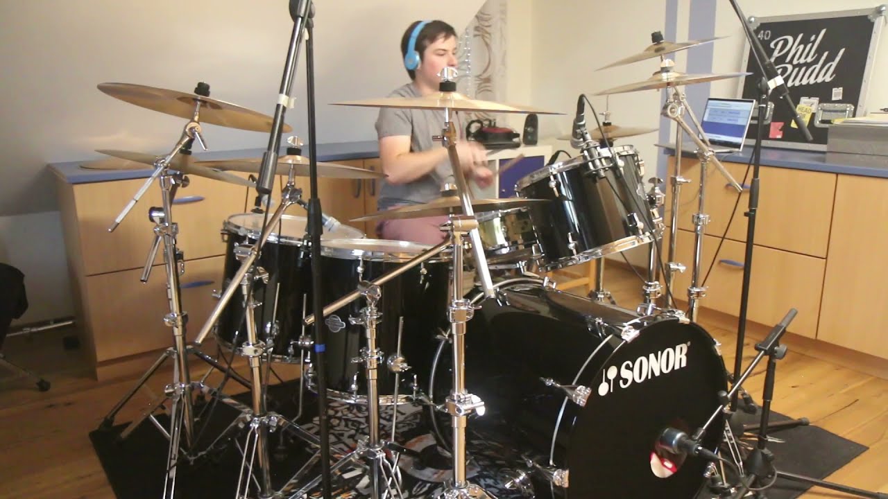 AC/DC - Demon Fire (Studio) Drum Cover - Phil Rudd