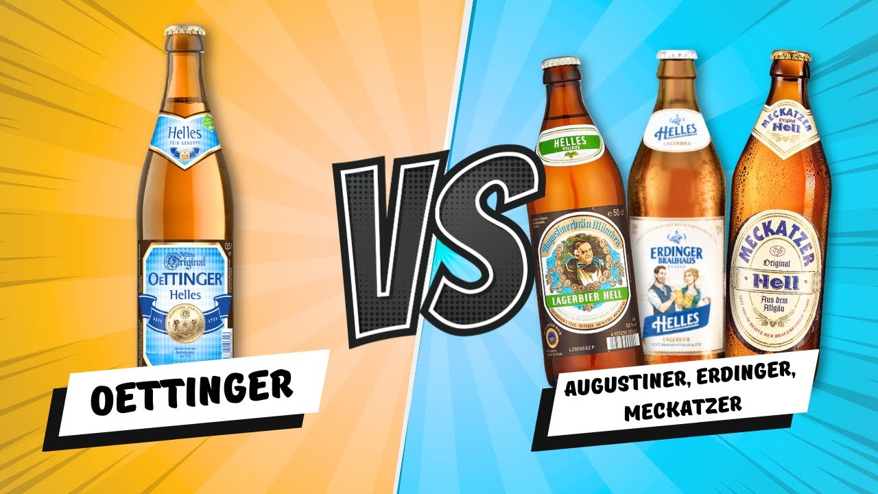 Ist Oettinger Bier wirklich so schei...e? Ich mach die Blindverkostung!