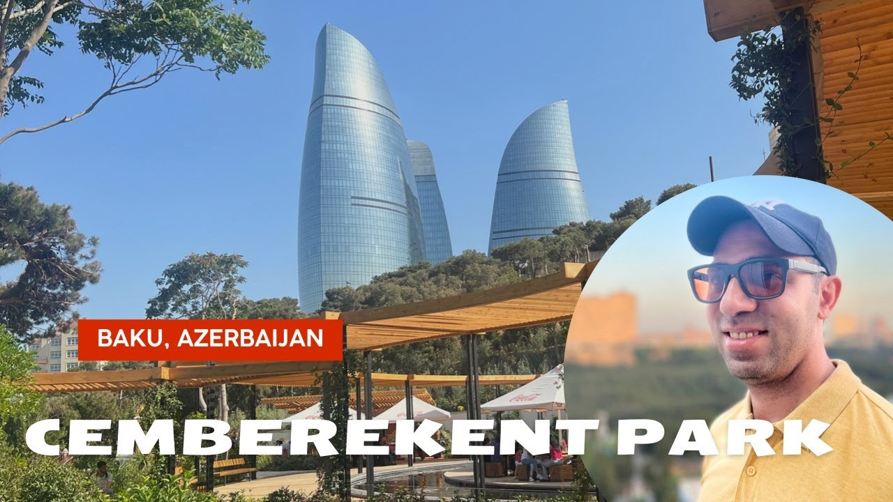 &Ccedil;əmbərəkənt Parkı Bakı 4K gəzinti turu / Пешеходная прогулка по парку Чемберекент в Баку
