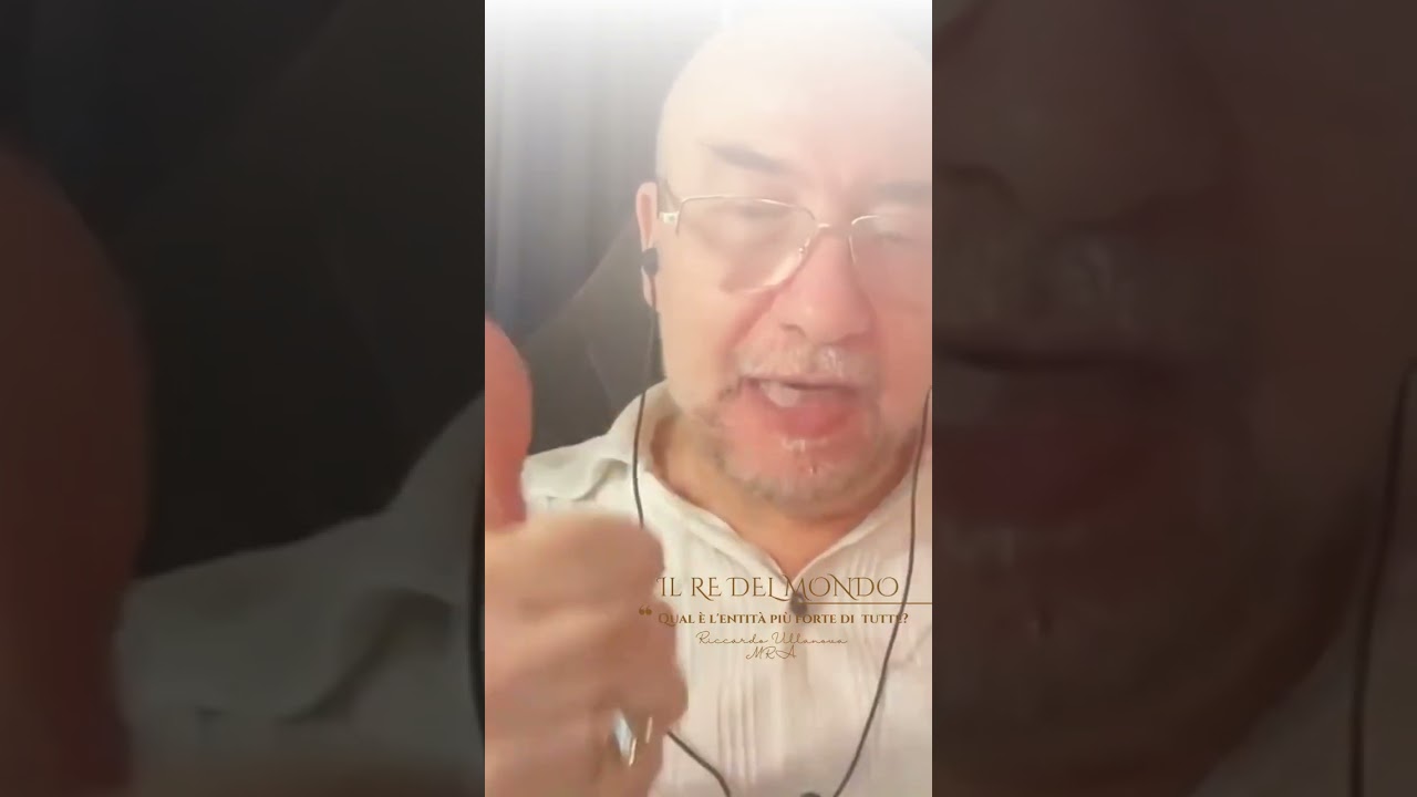 QUAL &Egrave; L'ENTIT&Agrave; PI&Ugrave; POTENTE DI TUTTE? TU! - Riccardo Villanova MRA #shorts